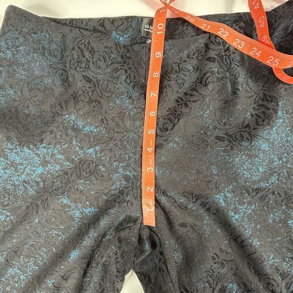 Saks Fifth Avenue Black Label Trouser Ankle Pants Shimmer Size‎ 10 Holiday - Picture 10 of 11